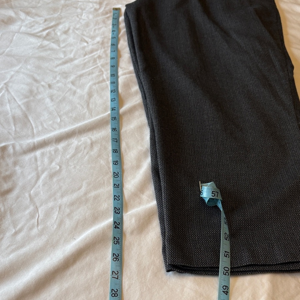croft & barrow Tweed Like Wide-Leg Pull-On Pants croft & barrow Size: 20W Short - Picture 7 of 9
